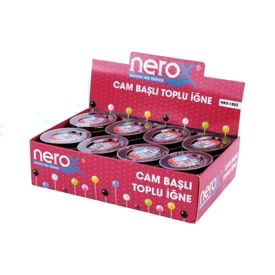 NEROX EŞARP İĞNESİ Cam Renkli NRX-1503