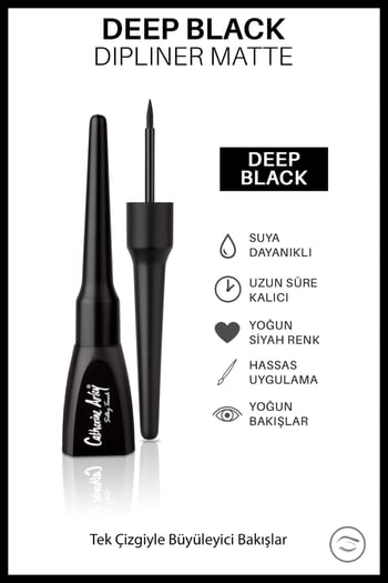 C.arley Mat Siyah Dipliner - Deep Black Dipliner Matte