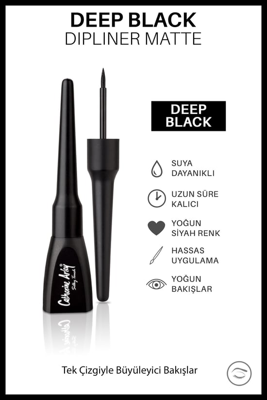 C.arley Mat Siyah Dipliner - Deep Black Dipliner Matte