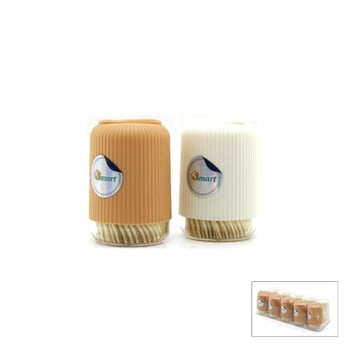 Ksmart K-1481 ( Tuzluk Model ) Kürdan ( Cam ) ( Renkli Plastik Kapak )