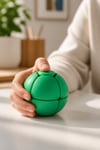 Çevirmeli Stres Topu / Stres Oyuncağı / Spinner Ball Yeşil