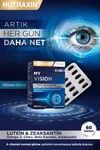 Nutraxin Plus My Vision Göz Vitamini Lutein Zeaksantin 60 Kapsül