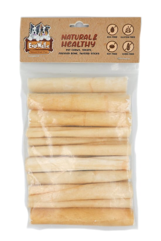 Eva & Walle Köpek Kemiği Kolajen Çubuklar, Köpekler için Diş, Eklem ve Tüy sağlığını destekler 20'li özel paket