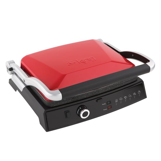 King Grill Master K-462r Izgara Ve Tost Makinesi Kırmızı