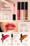 Maqya Lip Gloss Dudak Parlatıcısı - Yoğun Parlak Görünüm - Uzun Süre Kalıcı - Farklı Renk Seçenekleri