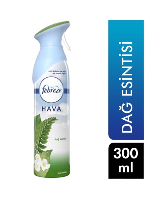 Febreze Oda Kokusu Aerosol Sprey 300 ml Dağ Esintisi