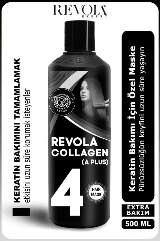 Revola Expert A Plus Yıpranmış Saçlar ve Keratin Bakımı için Özel Maske 500 Ml 4 Numara