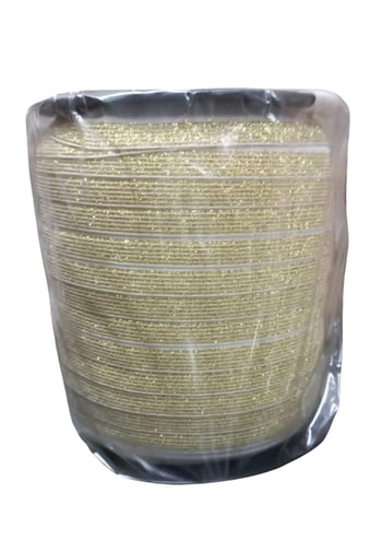Çamaşır Lastiği Düz 1 Cm 1 Metre Gold