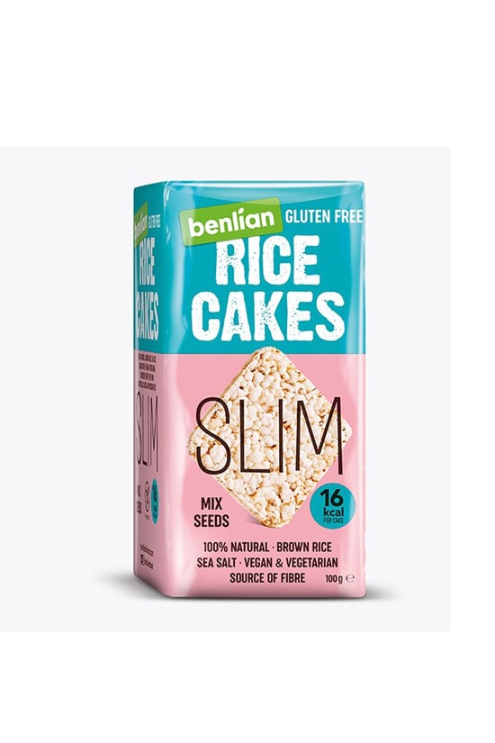Benlian Rice Cakes Slim Mıx Seeds 100gr