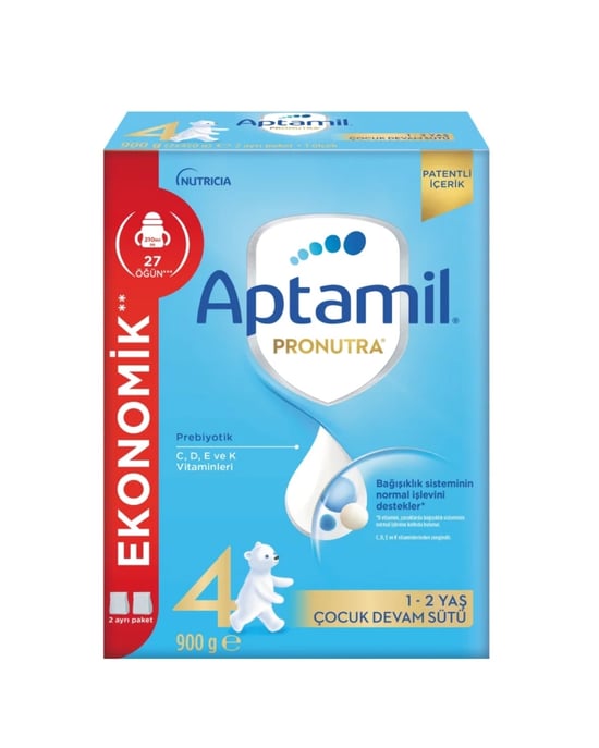Aptamil Pronutra 4 Devam Sütü 900 Gr 1-2 Yaş