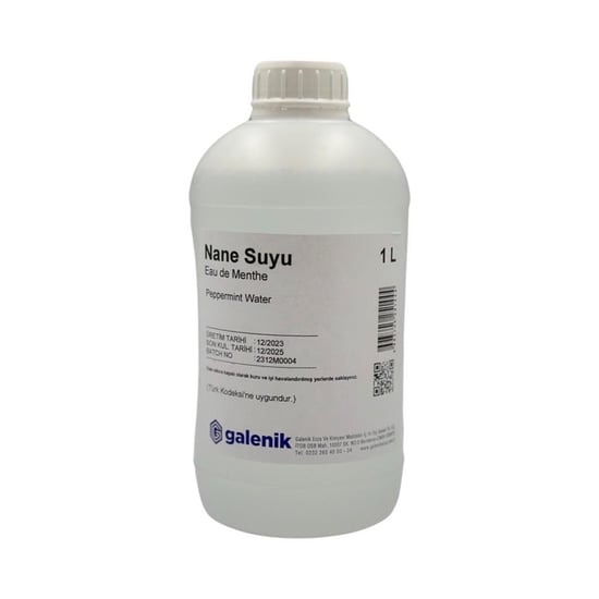 Galenik Nane Suyu 1 Lt Eau de Menthe