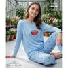 Lana 630-203 Milan Soft Bis.yaka Pijama Takımı