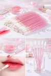 Ocean Dudak Fırçası Lipbrush Pembe 50'li Paket Mıs-3841