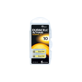 Duracell ( 10 ) ( 6pcs ) İşitme Cihazı Kulak Pili