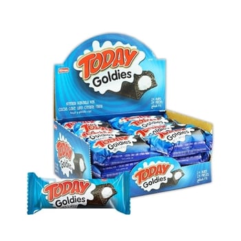 Elvan Today Goldies Black White 40 Gr 24 Adet Kek