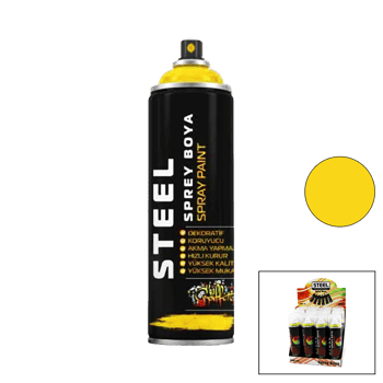 Steel ( Sarı ) Sprey Boya 200ml