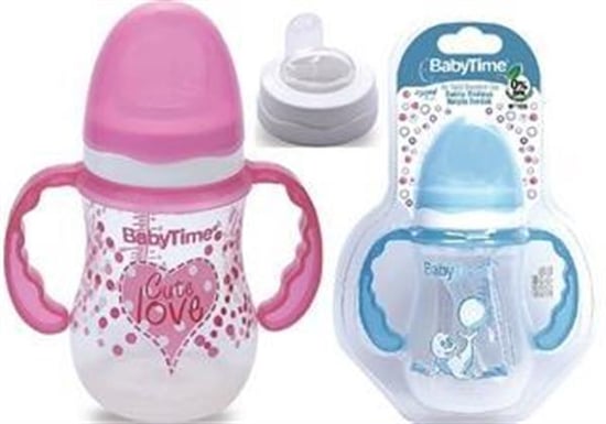 Babytime Bardak Kulplu Damla Akıtmaz 250ml -bt105