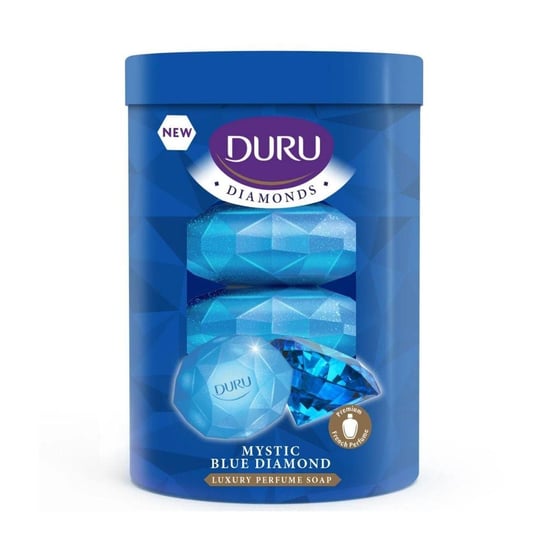 Duru Diamonds Serisi Blue Mystic 4 lü Katı Sabun 4 x 90 g