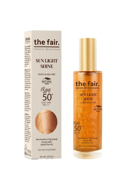 The Fair. Sun Light Shine Spf 50+/pa++++ Parıltılı Güneş Koruyucu