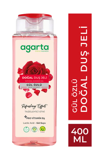 Doğal Aha Gül Duş Jeli 400 Ml