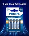 Philips Ultra Alkaline Aaa Ince Kalem Pil 1.5v 4'lü Blister