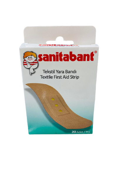 Sanitabant 670 Tekstil Yarabandı 19Mm*72Mm 20 Adet