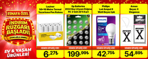 Ev & Yaşam Ürünlerinde Dev Fırsatlar! kampanya resmi