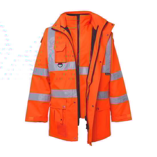 Blacksafe PRB-1103 ProBasic 5 in 1 Hi-Vis Jacket