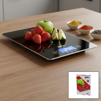 Sinbo Sks-4526 ( Cam ) Mutfak Tartısı Terazi ( Lcd Ekran ) ( 5kg/1gr ) (pilli=cr2032) (gr/oz/ml/ıb Ölçüm)
