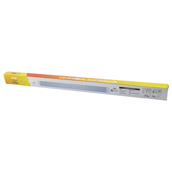Nisaluce Eamp-107 (2 Pcs) (80w) (120cm) Kristal Bant Armatür (beyaz=6500k) (alüminyum Kapak) (ıp20 & Y Bağlantı) ( Bandı )