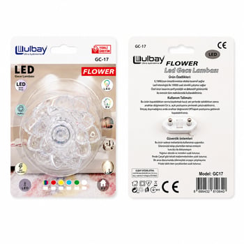 Ulbay Gc-17 ( Kozalak ) Led Gece Lambası