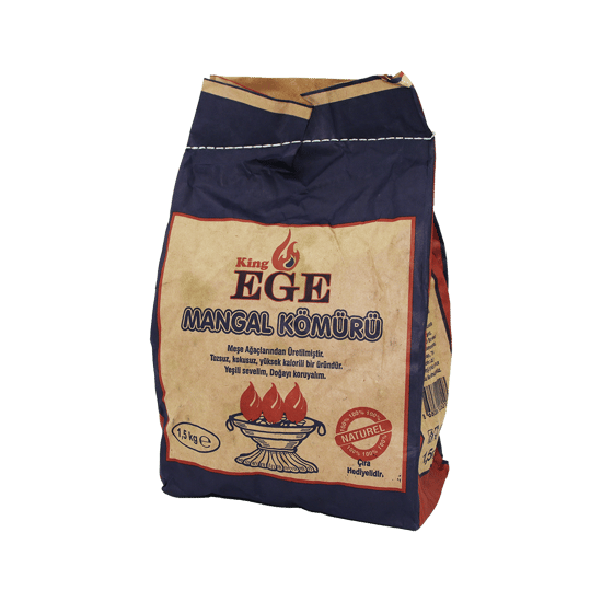 İnura Global King Ege Mangal Kömürü ( 1.5kg ) ( Çıra Hediyelidir )
