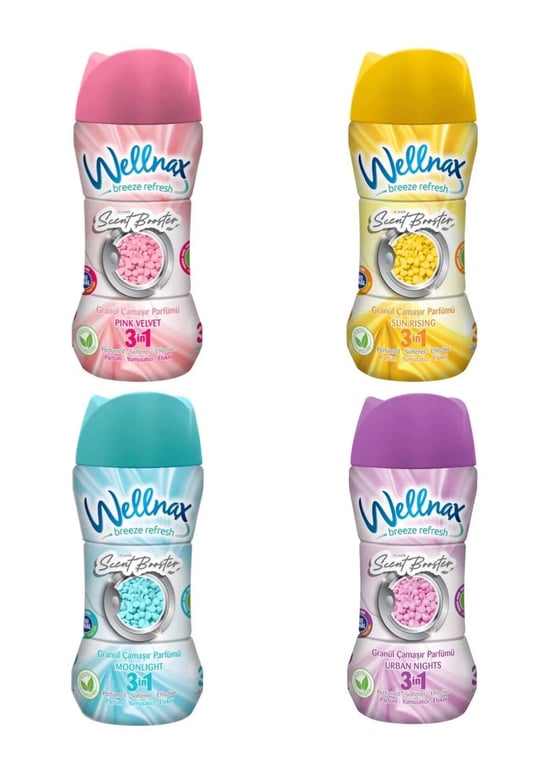 Granül Çamaşır Parfümü ve Yumşatıcısı Pink Velvet/urban Nights/moonlight/sun Rising 4x210 Gr