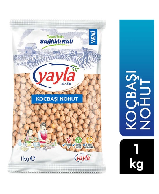 Yayla Koçbaşı Nohut 1000 Gr