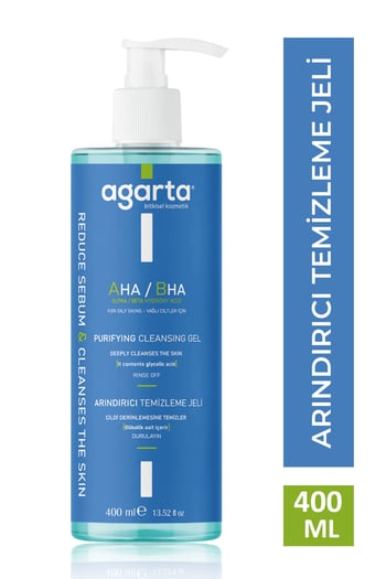 Doğal Arındırıcı Yüz Temizleme Jeli Yağlı ve Karma Cilt 400 Ml