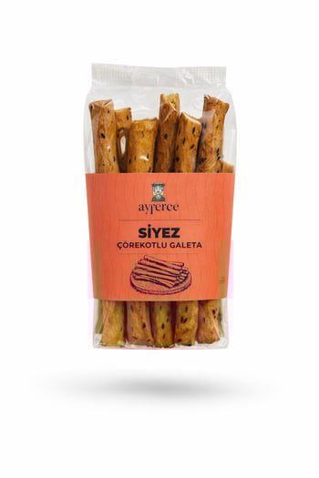 Siyez Unlu Çörekotlu Galeta 175g