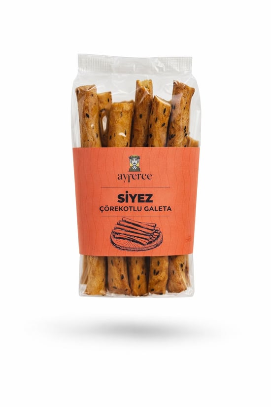 Siyez Unlu Çörekotlu Galeta 175g