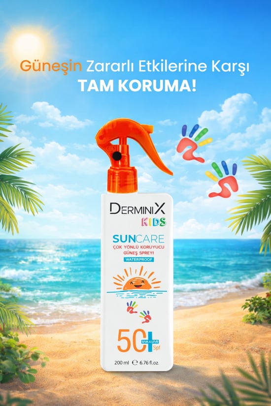 Derminix Güneş Spreyi Çocuk Spf50 200m