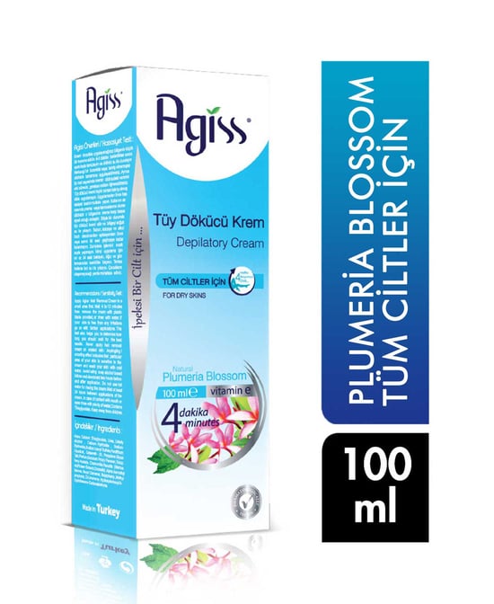 Agiss Tüy Dökücü Krem 100 Ml Tüm Ciltler