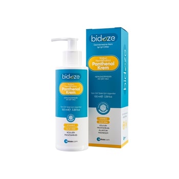 Bidoze Yoğun Nemlendirici Panthenol Krem 100 Ml | Kolajen Hyaluronik Asit & E Vitamini