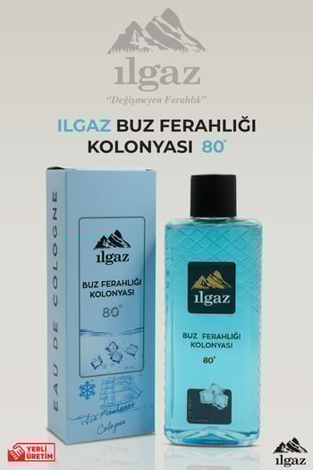 Ilgaz Buz Ferahlığı Kolonyası 80 Derece 400 Ml | Elegance Series