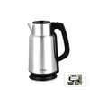 Kiwi Kk-3334 ( Çelik & Sürahi Model ) Kettle Elektrikli Su Isıtıcısı ( Paslanmaz Çelik Gizli Rezistans ) ( 360° ) ( 2.2lt ) ( 1500w )