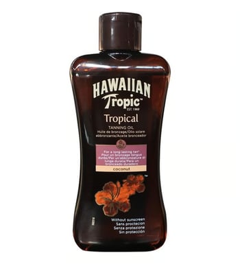 Hawaiian Tropic Tanning Coconut Oil 200 Ml