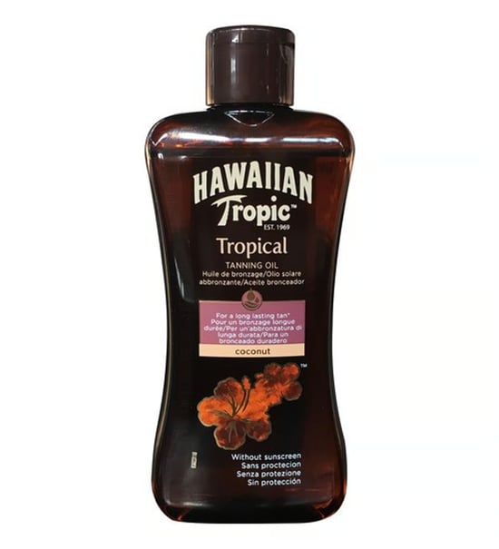 Hawaiian Tropic Tanning Coconut Oil 200 Ml
