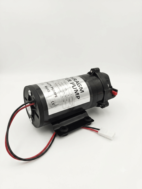 Ev Tipi Sev Tipi İşletme Tipi Su Arıtma Pompası 24v Dc Diyaframlı Ro Pompası Lf-40 L Plus Quick Bağlantılı 75-100 Gpd