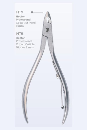 Hector Ht9 Profesyonel Cobalt Ultra Keskin Et Pensi 9 Mm