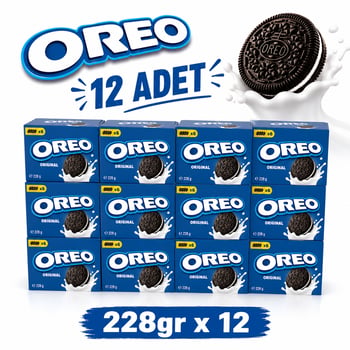 Oreo Bisküvi 228 Gr X 12