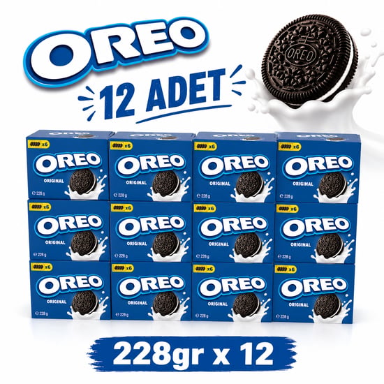 Oreo Bisküvi 228 Gr X 12