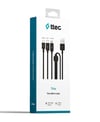 Ttec Şarj Kablosu Usb Type-c, Mikro ve Lightning Trio 2dk7521s Siyah