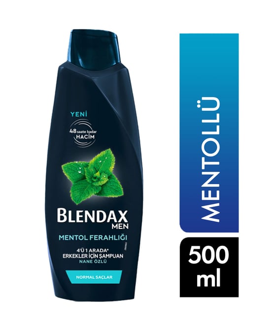 Blendax Şampuan 500 ml Mentol Ferahlığı